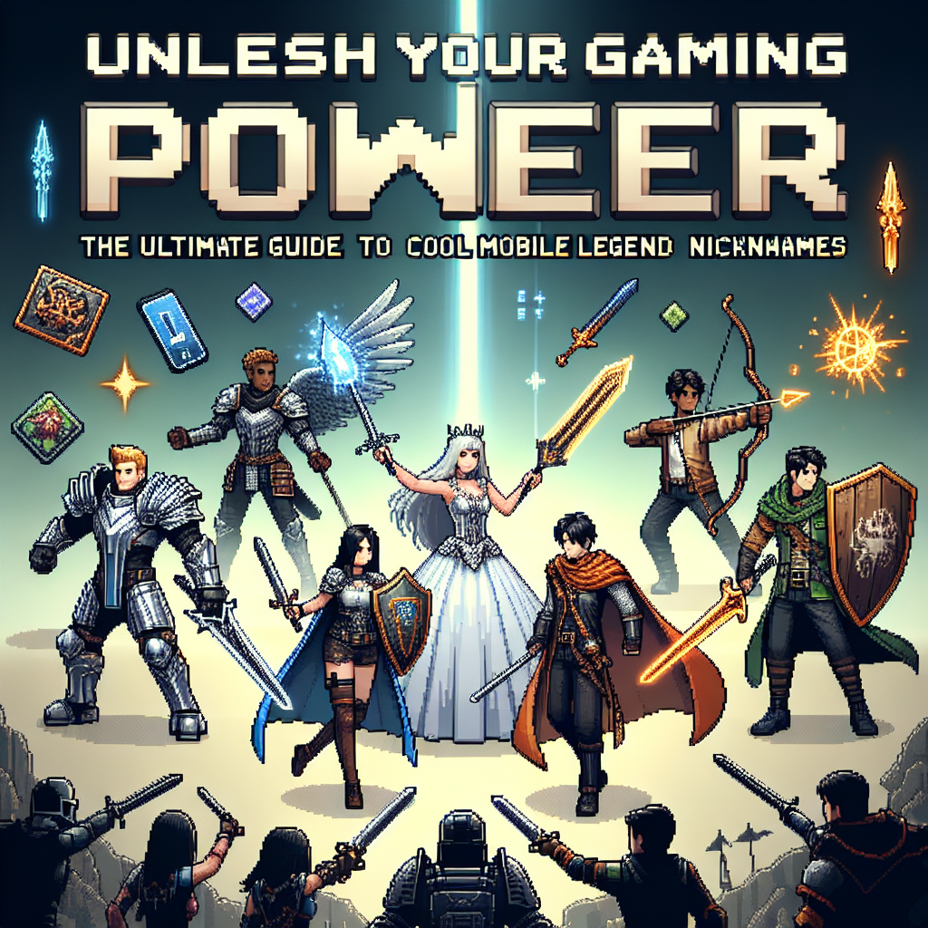 Unleash Your Gaming Power: The Ultimate Guide to Cool Mobile Legend Nicknames