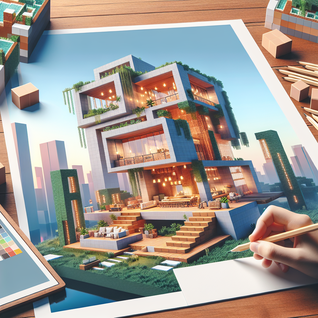 Desain Kreatif Rumah Minecraft Modern: Inspirasi dan Tips Terbaru